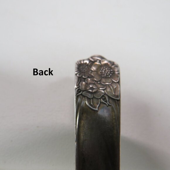 Ice Tea (6) Spoons SPRING CHARM floral WM Rogers & Sons co. 1963 - Picture 10 of 13